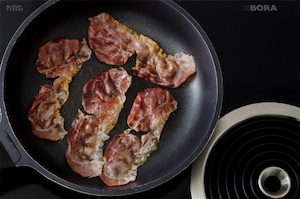 Preparazione Trofie speck e noci - Fase 2