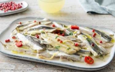 Alici marinate al limone