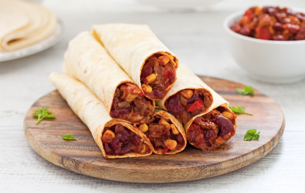 Burrito di carne ricetta