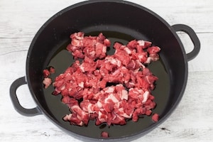 Preparazione Burrito di carne - Fase 1