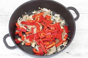 Preparazione Burrito di carne - Fase 2