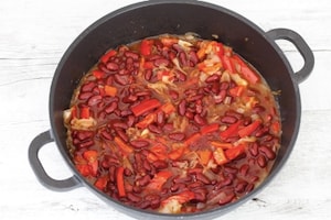 Preparazione Burrito di carne - Fase 2