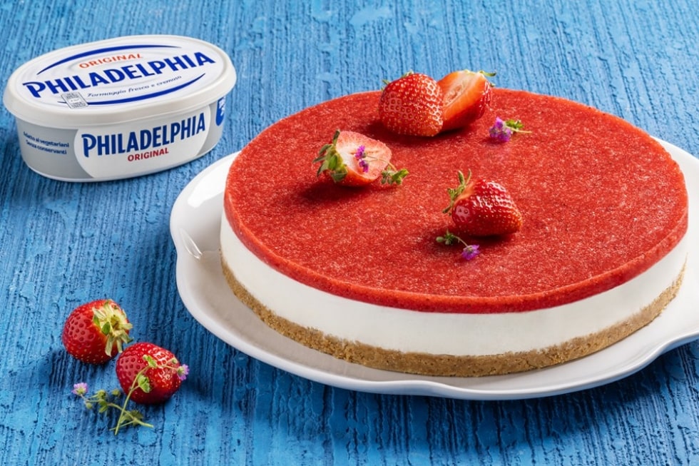 Cheesecake alle fragole ricetta