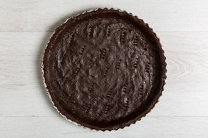 Preparazione Crostata al cacao profumata all'arancia - Fase 2