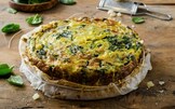 Frittata di porri e spinaci al forno