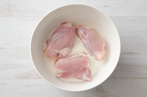 Preparazione Pollo all'arancia - Fase 1