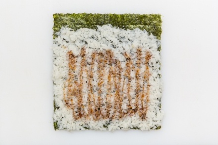 Preparazione Sushi burrito - Fase 2 Preparazione Sushi burrito - Fase 2
