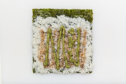 Preparazione Sushi burrito - Fase 2 Preparazione Sushi burrito - Fase 2