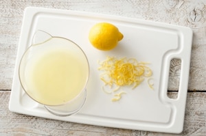 Preparazione Tagliolini al limone e gamberi  - Fase 1