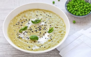 Vellutata di piselli