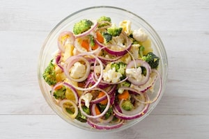 Preparazione Verdure sabbiose - Fase 1