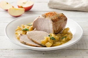 Preparazione Arista alle mele - Fase 4