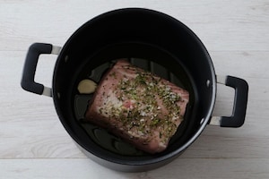 Preparazione Arista alle mele - Fase 2