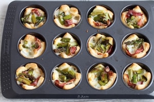 Preparazione Cestini di asparagi e bacon - Fase 3