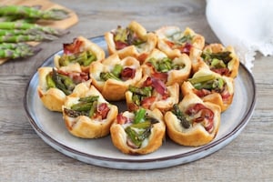 Preparazione Cestini di asparagi e bacon - Fase 3