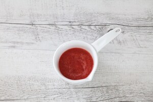 Preparazione Mini cheesecake marmorizzate alle fragole - Fase 5