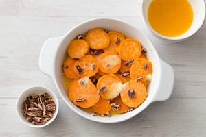 Preparazione Patate dolci al forno con noci pecan - Fase 3