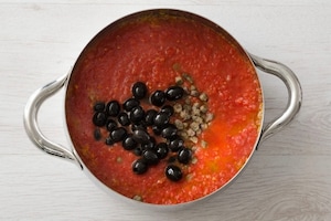 Preparazione Pesce spada in umido - Fase 1