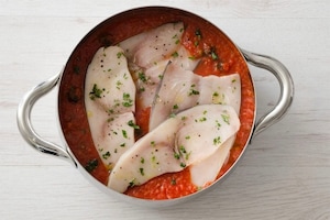 Preparazione Pesce spada in umido - Fase 1