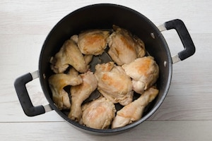 Preparazione Pollo ai pinoli - Fase 2