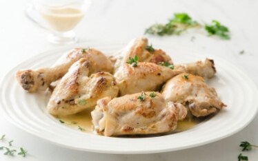 Pollo allo spumante