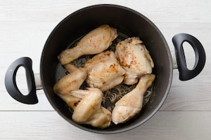 Preparazione Pollo allo spumante - Fase 1