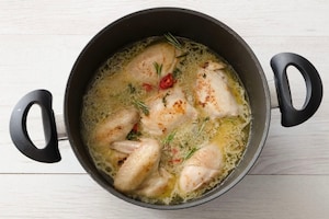 Preparazione Pollo allo spumante - Fase 2