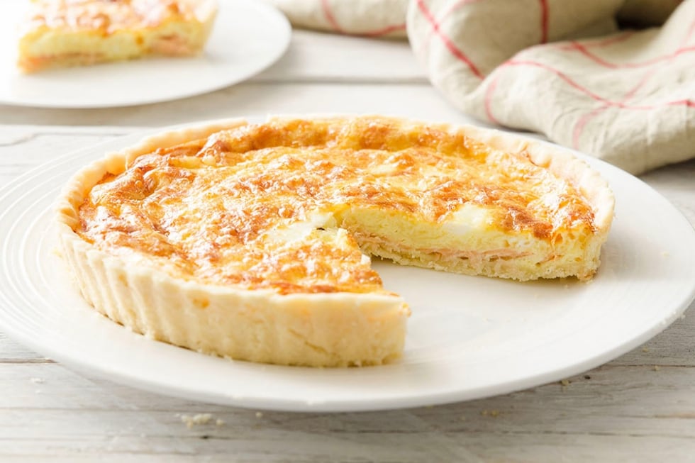 Quiche al salmone affumicato ricetta