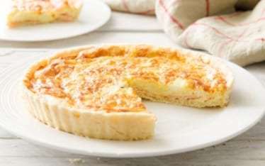Quiche al salmone affumicato