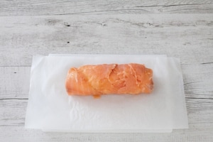 Preparazione Rotolo di salmone e robiola - Fase 2