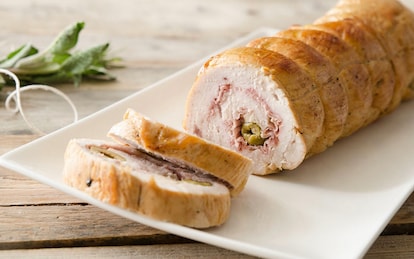 Rotolo di tacchino alle olive
