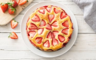 Torta soffice alle fragole