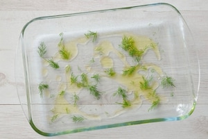 Preparazione Triglie al finocchietto - Fase 1