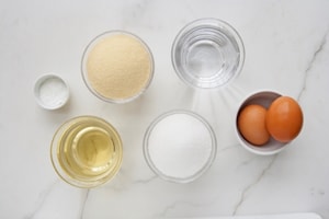 Preparazione Basbousa - Fase 1