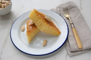 Preparazione Basbousa - Fase 4