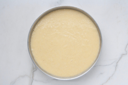 Preparazione Basbousa - Fase 2 Preparazione Basbousa - Fase 2