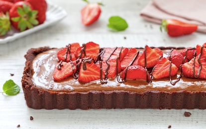 Crostata alle fragole e Nutella