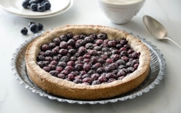 Crostata rustica di mirtilli