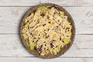 Preparazione Crostata salata con germogli di ravanello - Fase 4