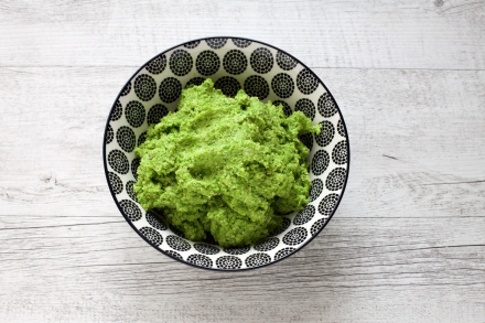 Preparazione Falafel green - Fase 2 Preparazione Falafel green - Fase 2