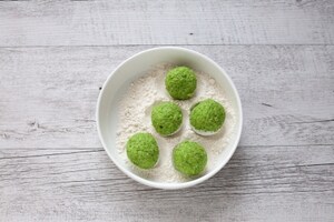 Preparazione Falafel green - Fase 2