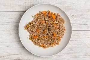 Preparazione Insalata di farro con verdure speziate - Fase 3