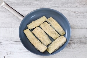 Preparazione Involtini di melanzane e zucchine con speck e mozzarella - Fase 2