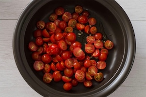 Preparazione Rana pescatrice con pomodorini - Fase 1