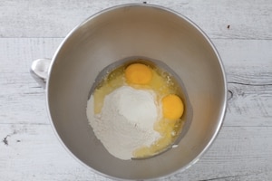Preparazione Ravioli ripieni di ricotta e pistacchi con pomodorini  - Fase 1