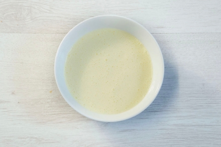 Preparazione Torta alle mandorle con pere e cioccolato - Fase 4 Preparazione Torta alle mandorle con pere e cioccolato - Fase 4