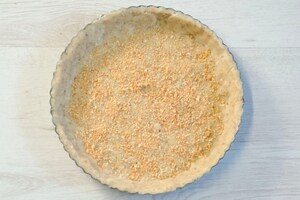 Preparazione Torta alle mandorle con pere e cioccolato - Fase 3