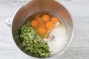 Preparazione Torta salata alle zucchine e fagiolini  - Fase 2