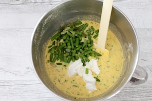 Preparazione Torta salata alle zucchine e fagiolini  - Fase 2
