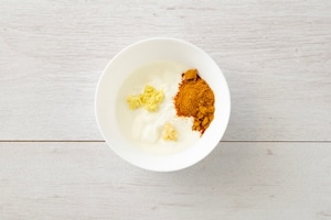 Preparazione Bocconcini di tacchino tandoori - Fase 1